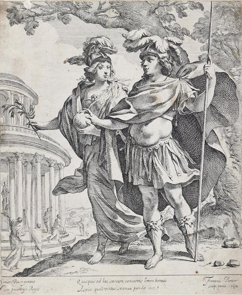 Große Abbildung Nr.1: 127-3946 Perrier, François: (Künstlergraphik)