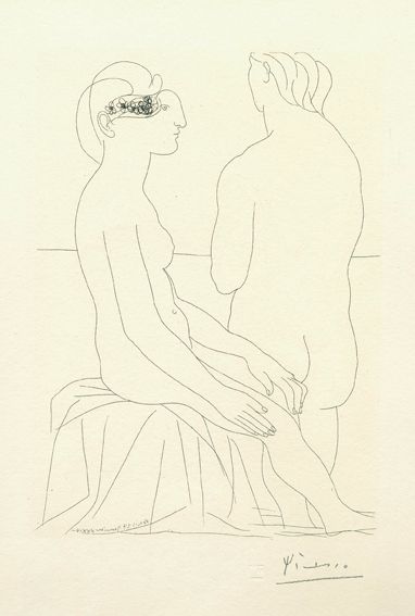 Große Abbildung Nr.3: 127-3951 Picasso, Pablo: (Künstlergraphik)