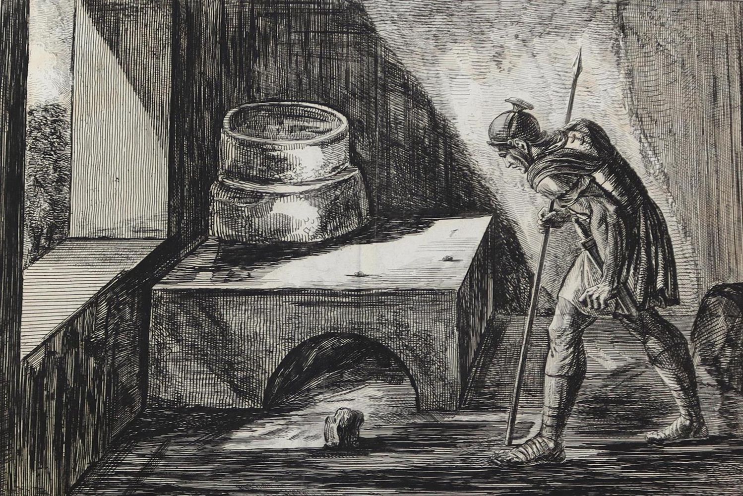Große Abbildung Nr.1: 127-3961 Piranesi, Francesco: (Künstlergraphik)