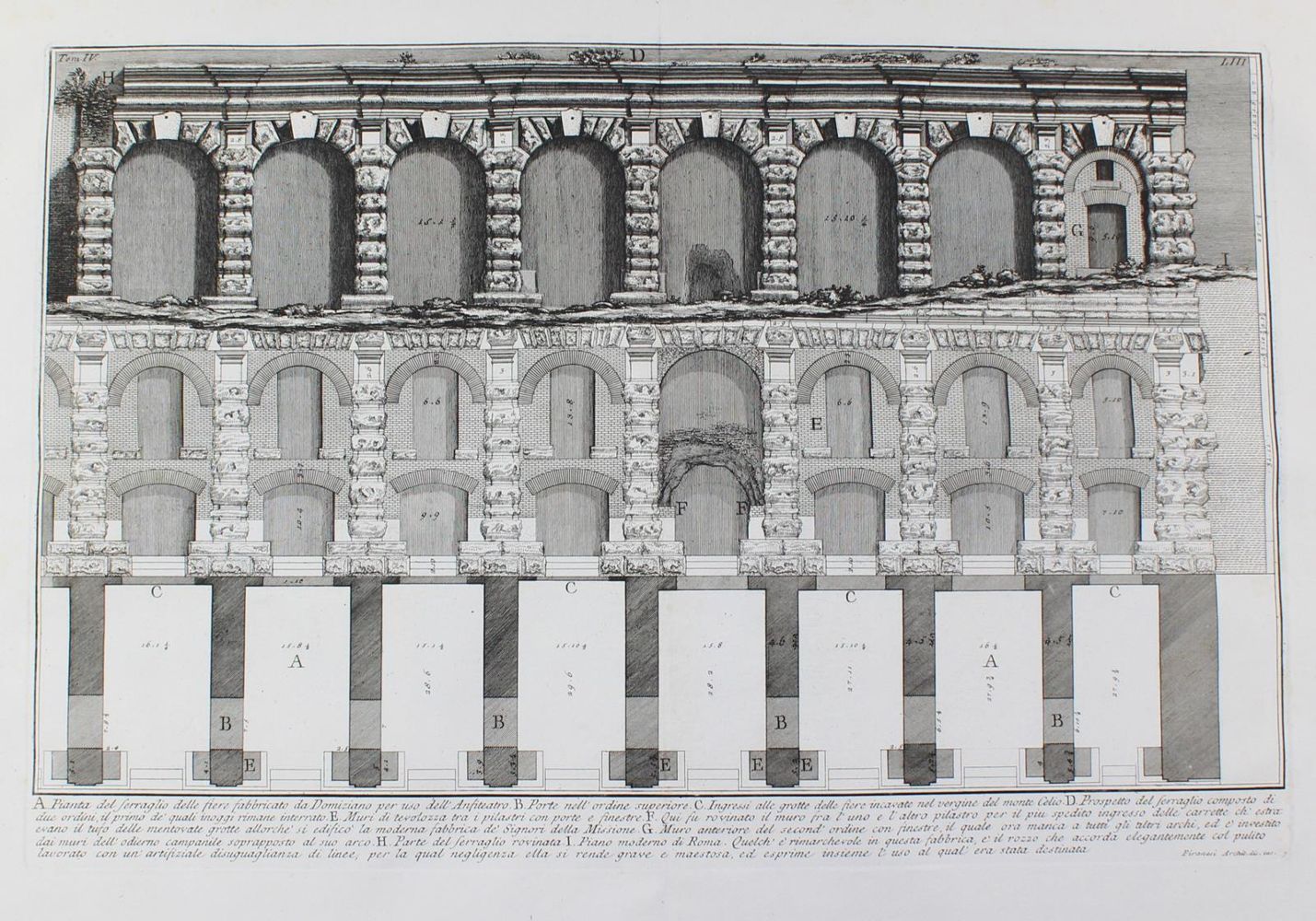 Große Abbildung Nr.2: 127-3962 Piranesi, Giovanni Battista: (Künstlergraphik)