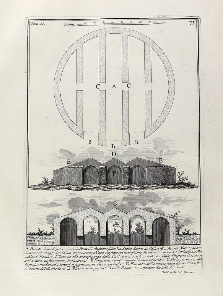 Große Abbildung Nr.1: 127-3964 Piranesi, Giovanni Battista: (Künstlergraphik)