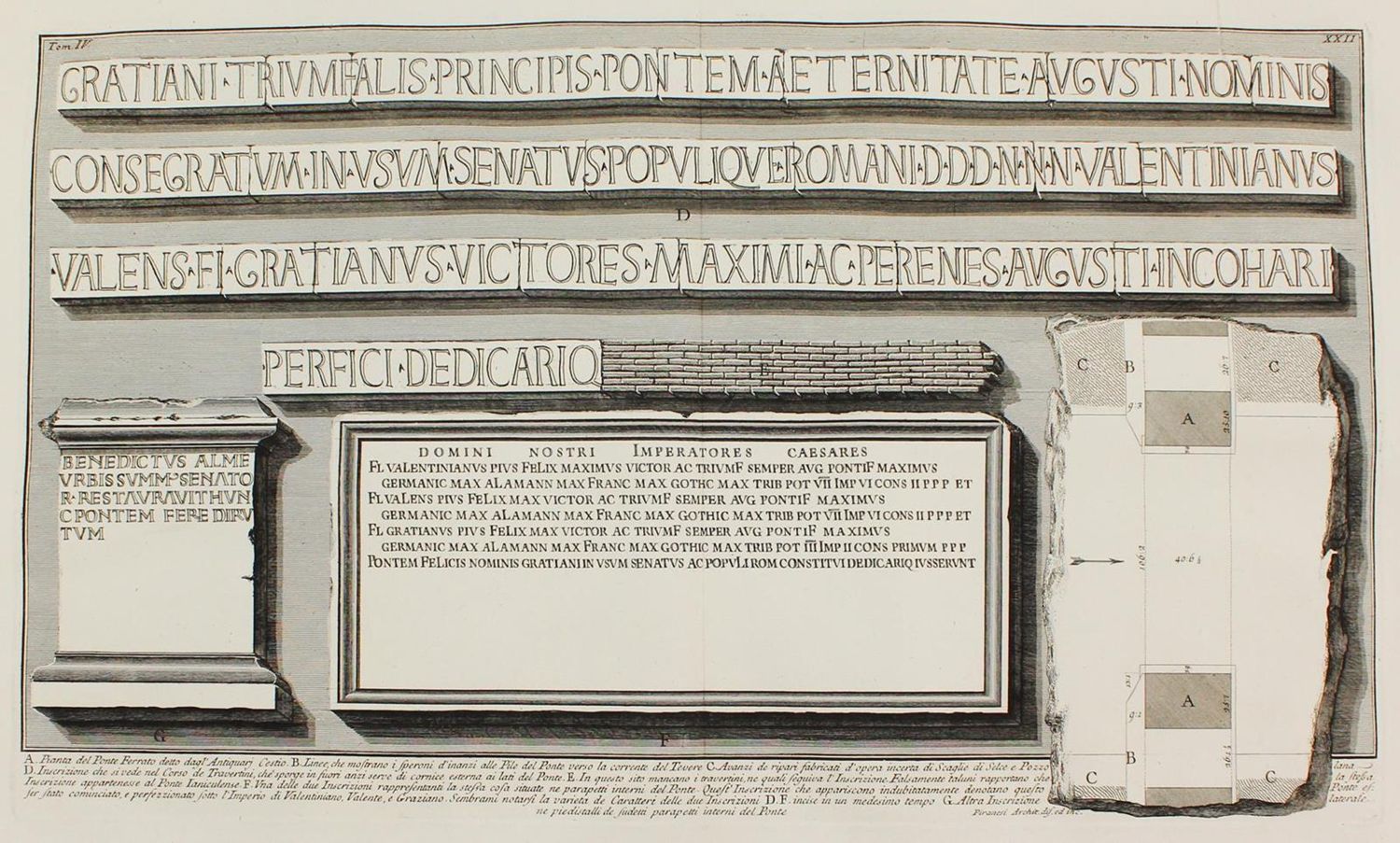 Große Abbildung Nr.1: 127-3966 Piranesi, Giovanni Battista: (Künstlergraphik)