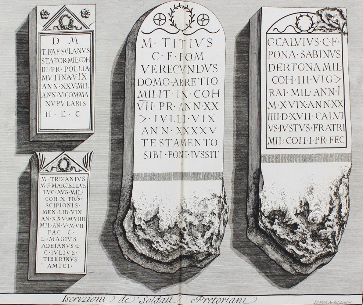 Große Abbildung Nr.2: 127-3968 Piranesi, Giovanni Battista: (Künstlergraphik)