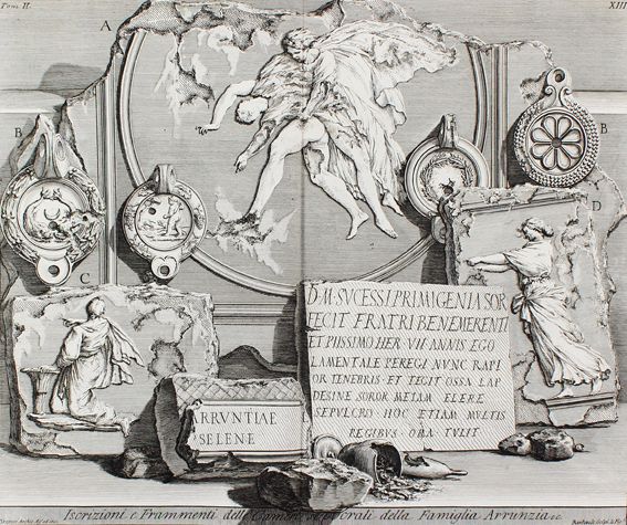 Große Abbildung Nr.1: 127-3970 Piranesi, Giovanni Battista: (Künstlergraphik)