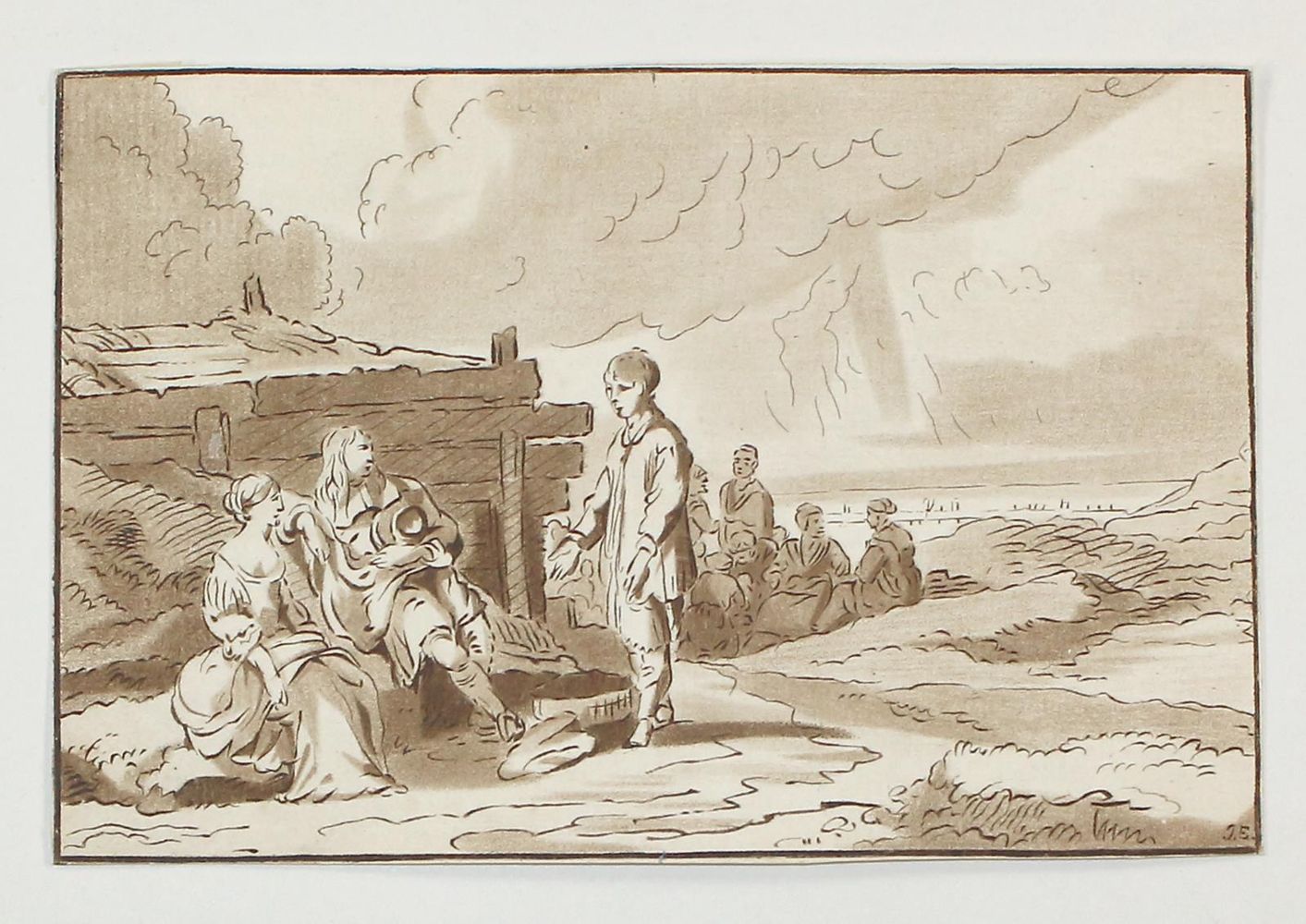 Große Abbildung Nr.1: 127-3972 Ploos van Amstel, Cornelis: (Künstlergraphik)