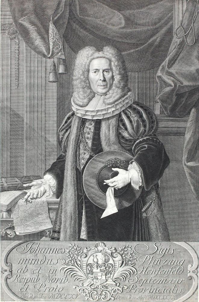 Große Abbildung Nr.1: 127-4002 Pfinzing von Henfenfeld, Johann Sigmund.: (Künstlergraphik, Preißler)