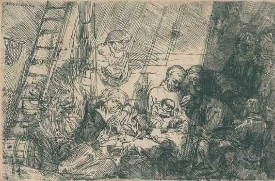 Große Abbildung Nr.1: 127-4023 Rembrandt, Harmensz van Rijn: (Künstlergraphik)