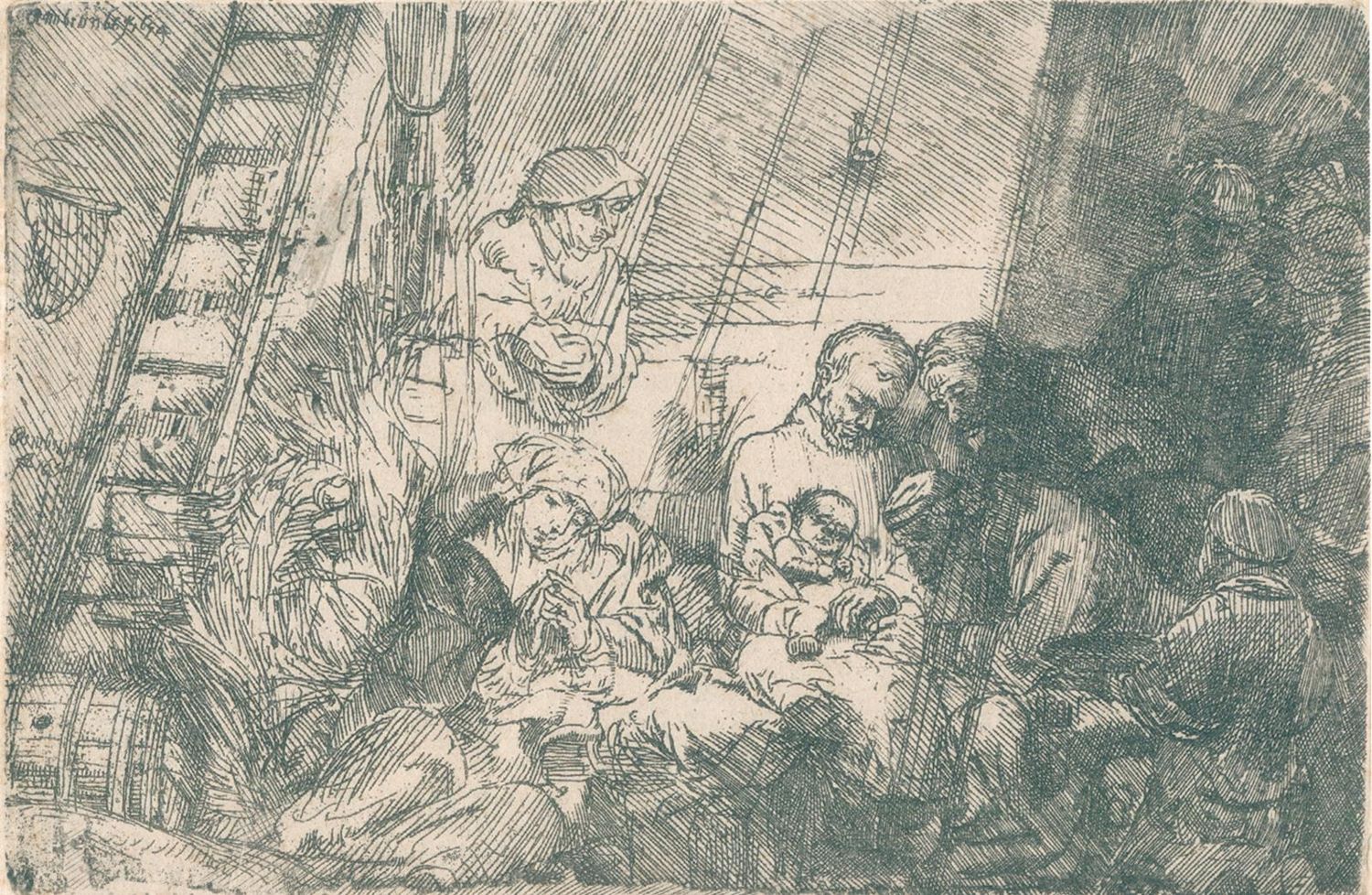 Große Abbildung Nr.1: 127-4027 Rembrandt van Rijn, Harmensz.: (Künstlergraphik)