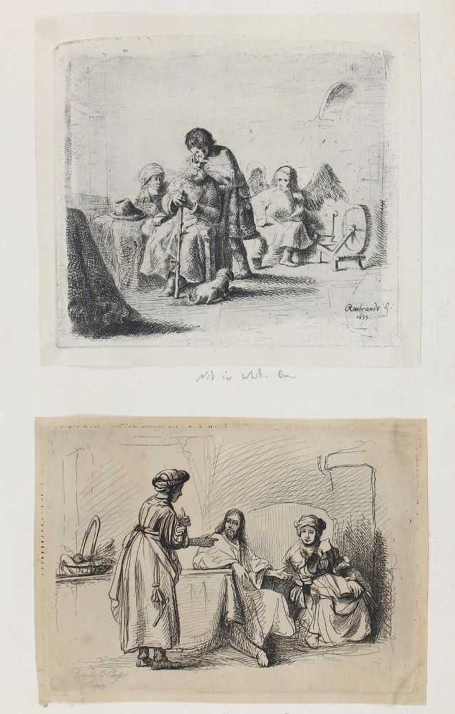 Große Abbildung Nr.5: 127-4028 Recueil: (Künstlergraphik, Rembrandt)