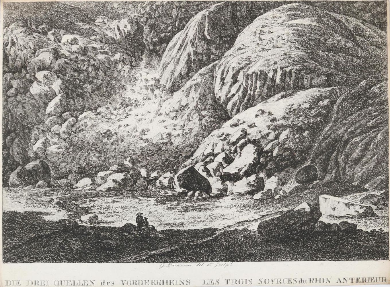 Große Abbildung Nr.1: 127-4031 Primavesi, Georg Johann: (Künstlergraphik, Rhein)