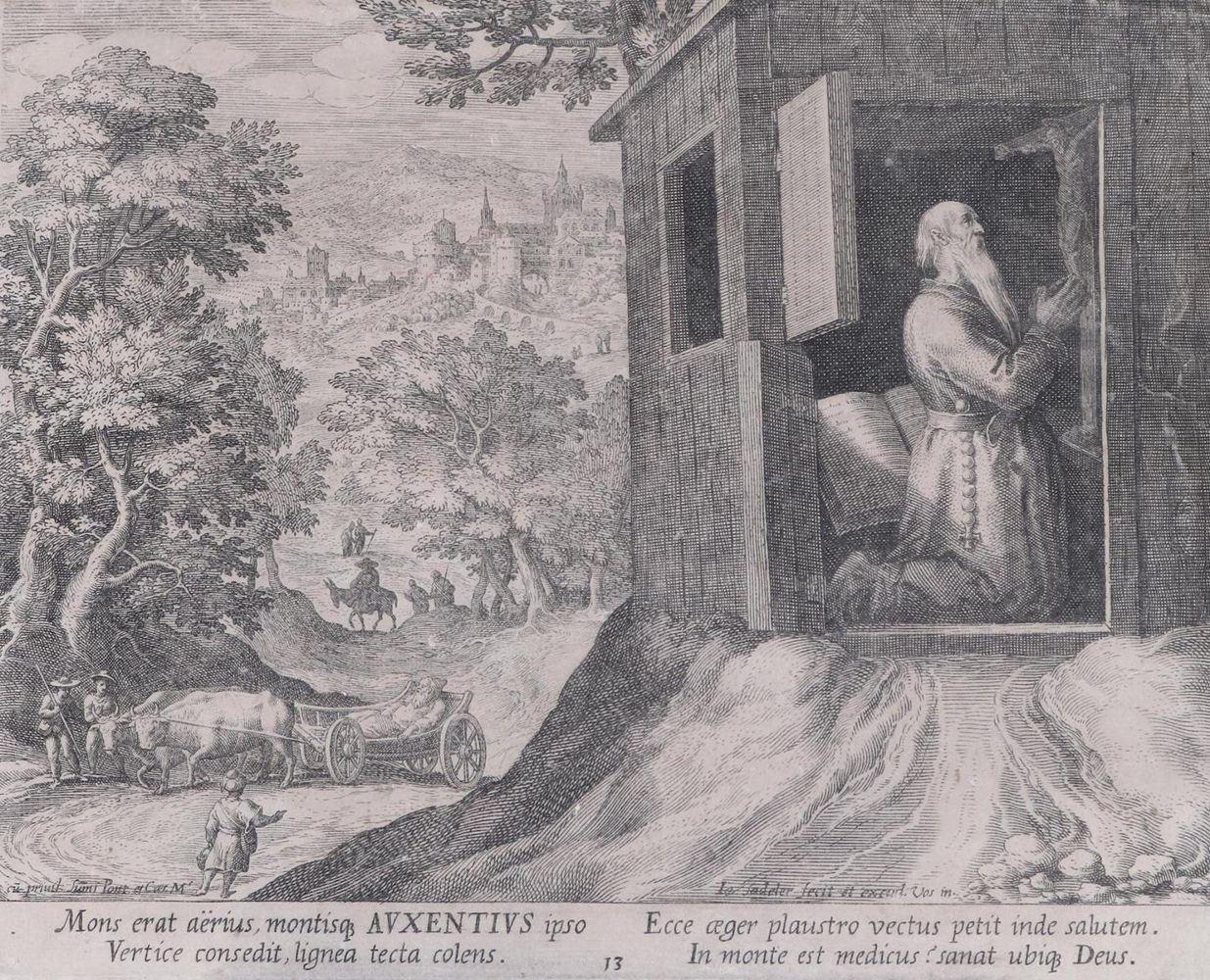 Große Abbildung Nr.1: 127-4069 Sadeler, Jan I.: (Künstlergraphik)