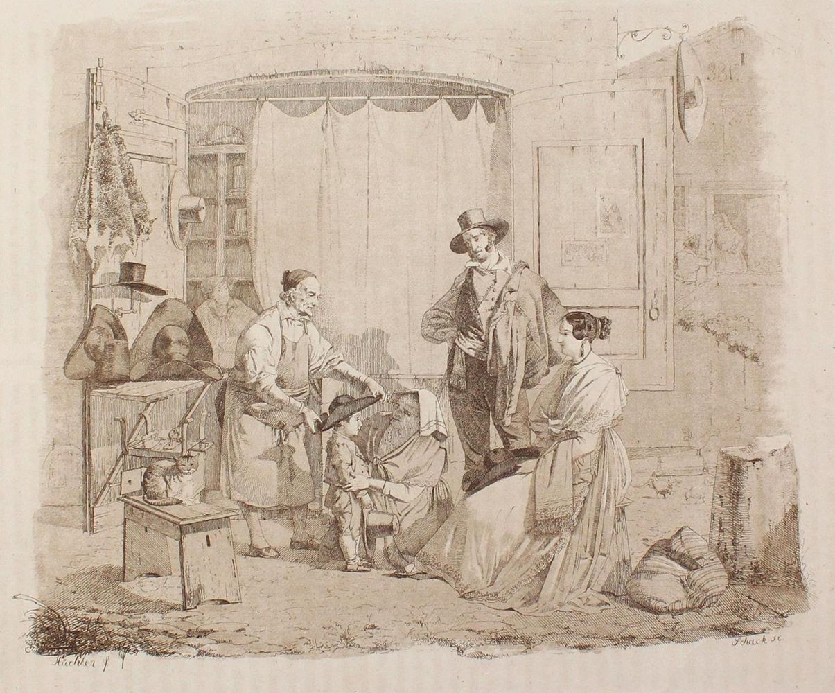 Große Abbildung Nr.1: 127-4093 Schack, Sophus: (Künstlergraphik)