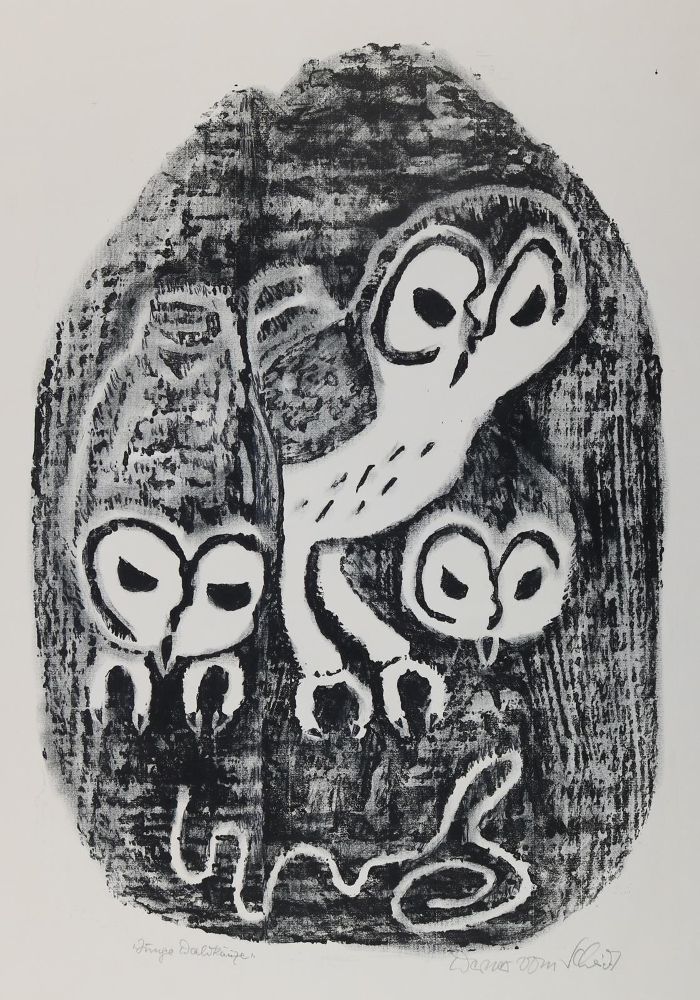 Große Abbildung Nr.1: 127-4097 Scheidt, Werner v.: (Künstlergraphik)