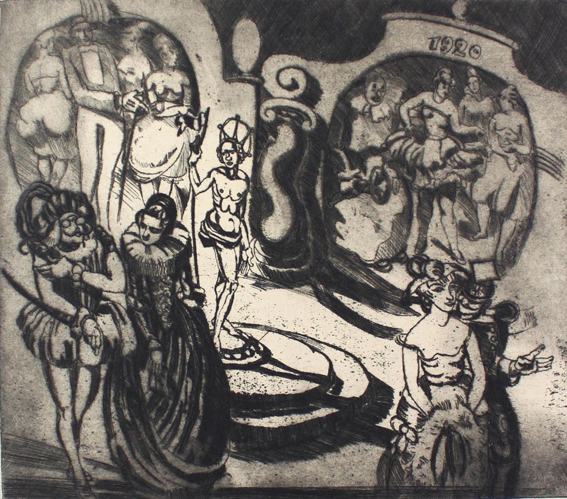 Große Abbildung Nr.1: 127-4128 Seche, Josef (d.i. E.J.K.Sechehaye): (Künstlergraphik)