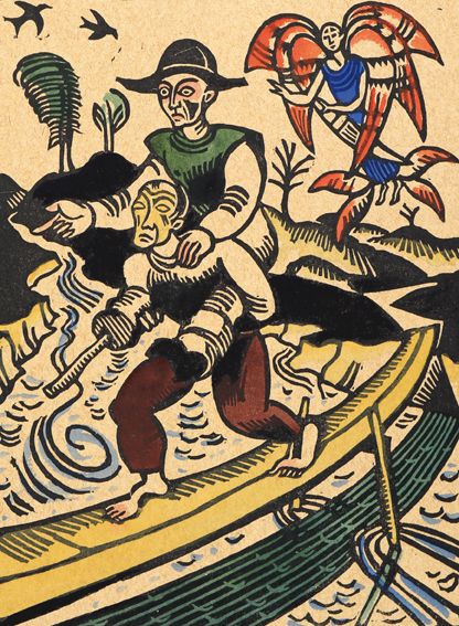 Große Abbildung Nr.1: 127-4132 Seewald, Richard: (Künstlergraphik)