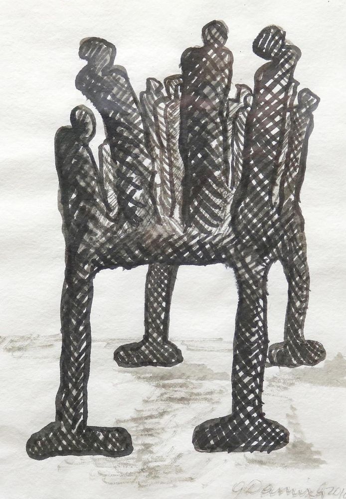 Große Abbildung Nr.1: 127-4148 Damisch, Gunter: (Künstlergraphik, Skulpturen - Plastiken)