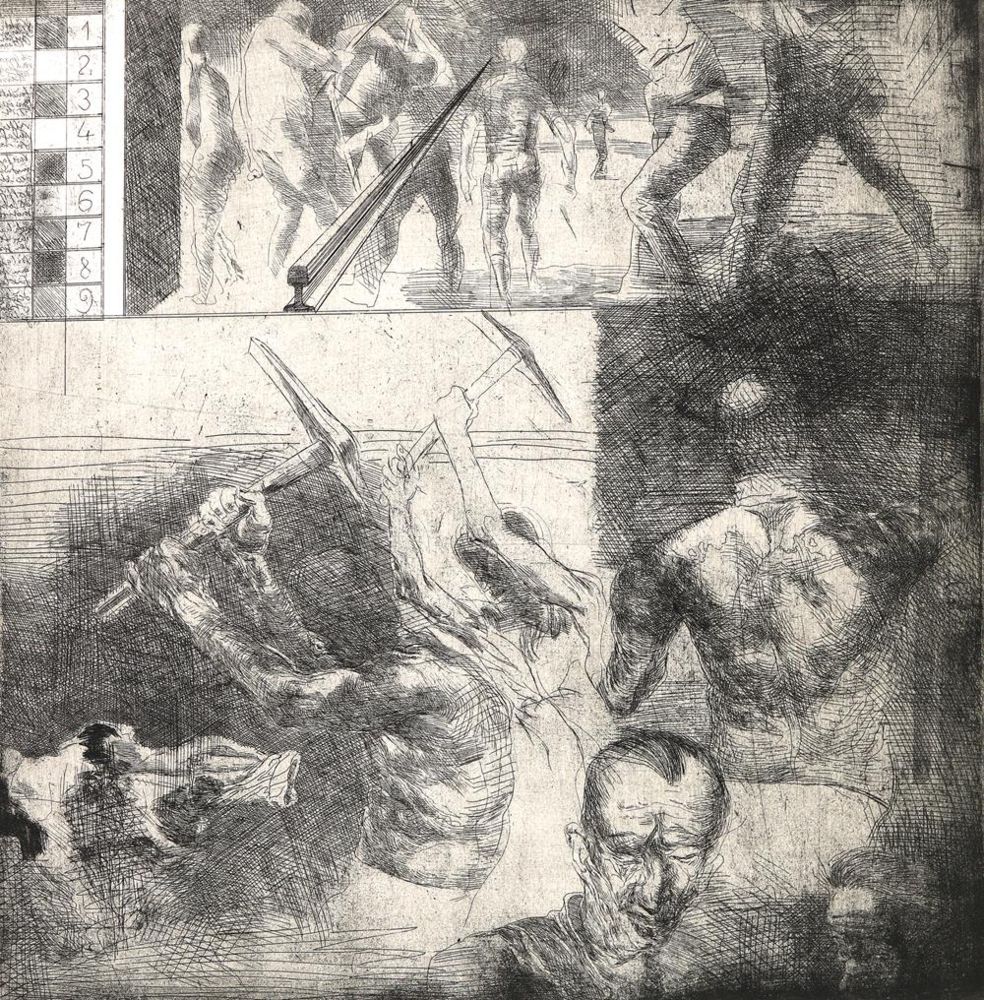 Große Abbildung Nr.1: 127-4181 Stelzmann, Volker: (Künstlergraphik)