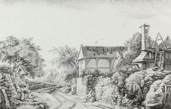Große Abbildung Nr.1: 127-4196 Strixner, Johann Nepomuk: (Künstlergraphik)