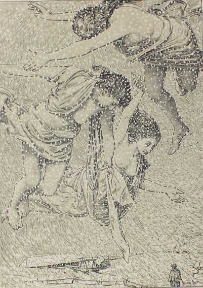 Große Abbildung Nr.1: 127-4218 Thoma, Hans: (Künstlergraphik)