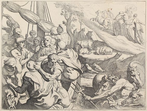 Große Abbildung Nr.1: 127-4223 Thulden, Theodor van: (Künstlergraphik)