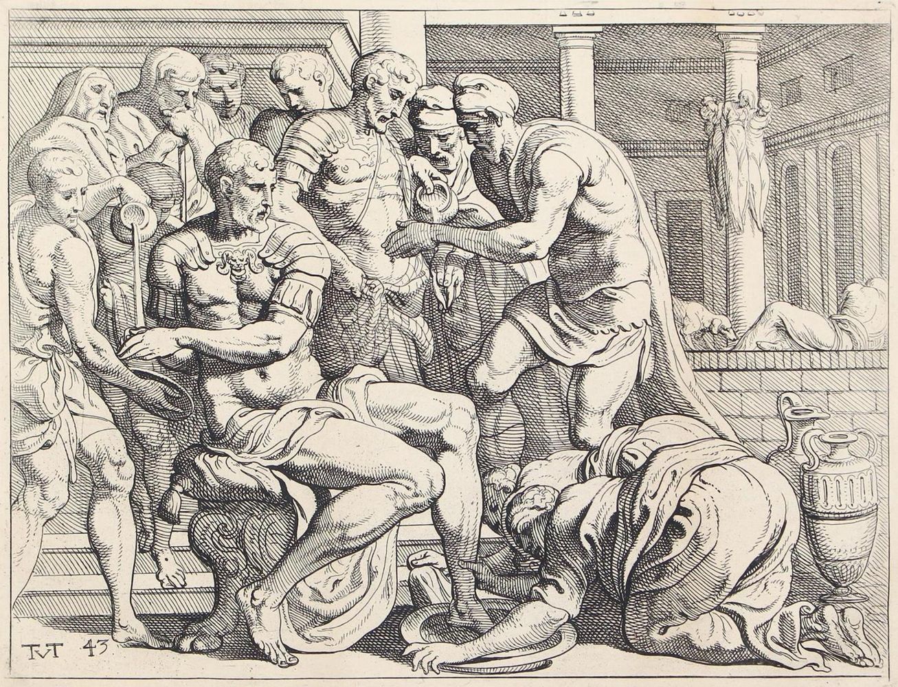 Große Abbildung Nr.1: 127-4224 Thulden, Theodor van: (Künstlergraphik)