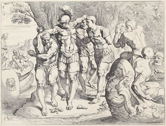 Große Abbildung Nr.1: 127-4227 Thulden, Theodor van: (Künstlergraphik)