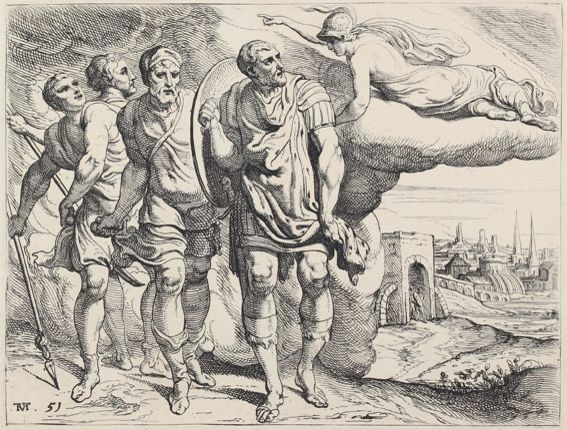 Große Abbildung Nr.1: 127-4235 Thulden, Theodor van: (Künstlergraphik)
