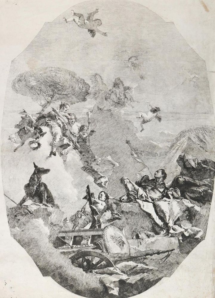 Große Abbildung Nr.1: 127-4239 Tiepolo, Lorenzo: (Künstlergraphik)