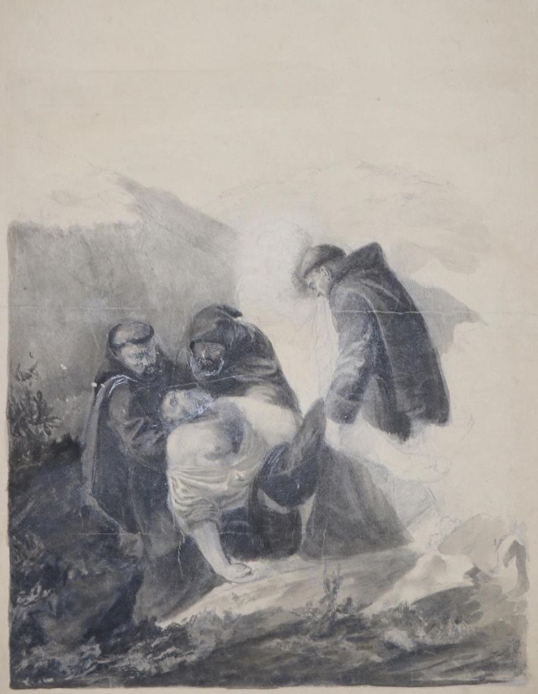 Große Abbildung Nr.1: 127-4279 Unbekannter Künstler.: (Künstlergraphik)