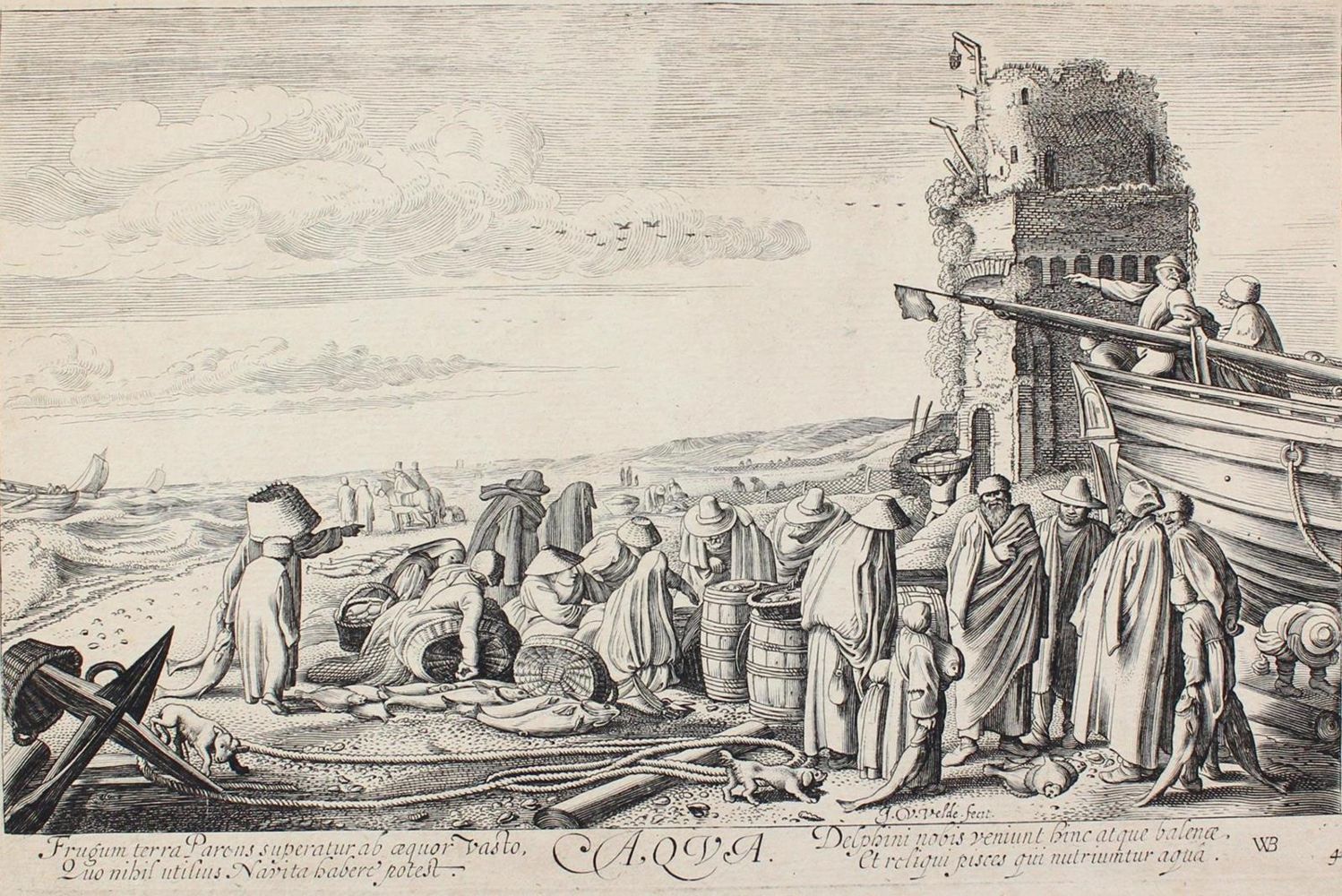 Große Abbildung Nr.1: 127-4300 Velde d.J., Jan van de: (Künstlergraphik)