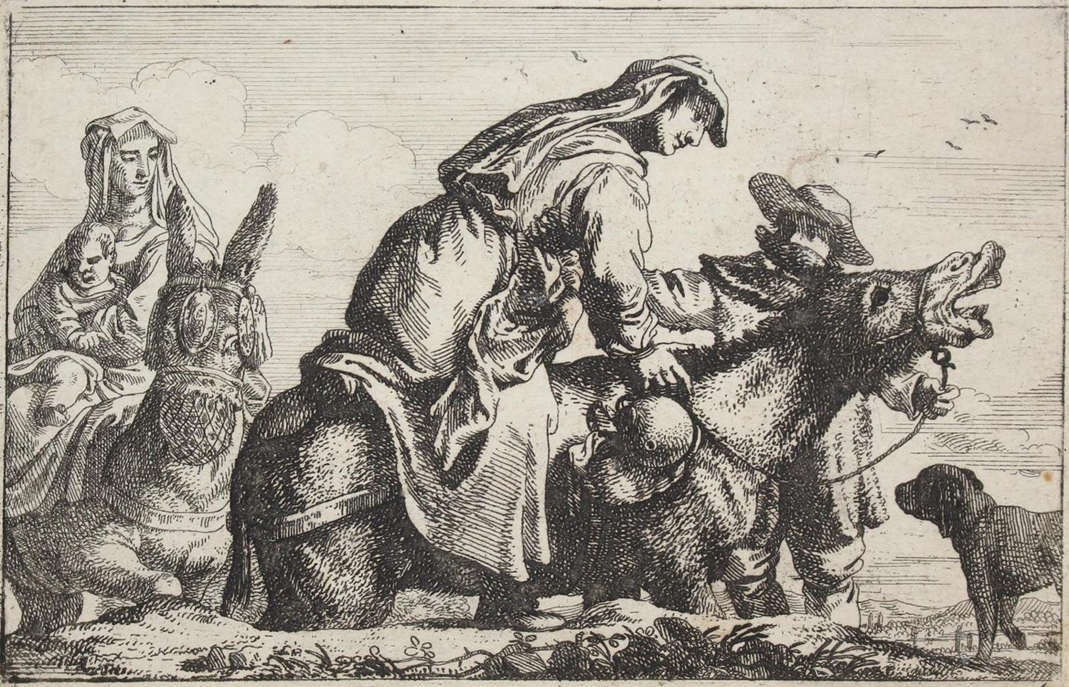 Große Abbildung Nr.1: 127-4323 Wael, Jan Baptist de: (Künstlergraphik)