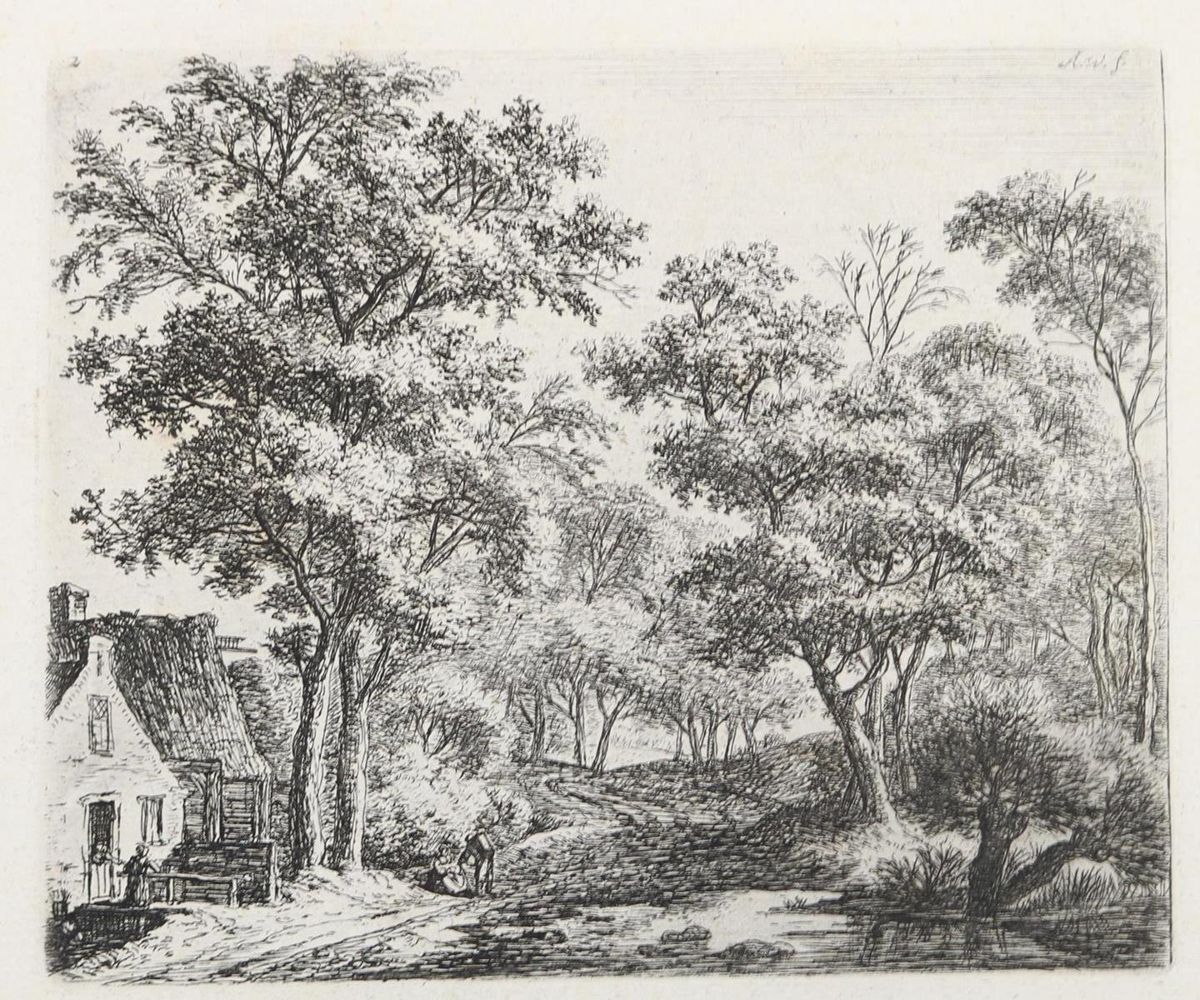 Große Abbildung Nr.2: 127-4331 Waterloo, Anthonie: (Künstlergraphik)
