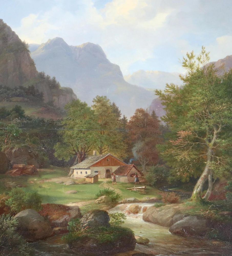 Große Abbildung Nr.1: 127-4353 Wesselberger: (Künstlergraphik)