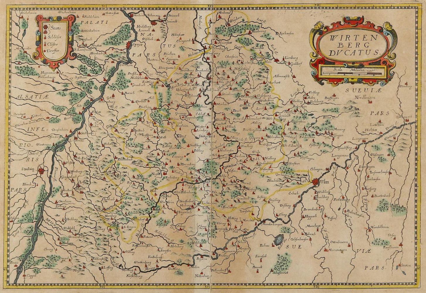 Große Abbildung Nr.2: 127-4371 Württemberg.: (Künstlergraphik)