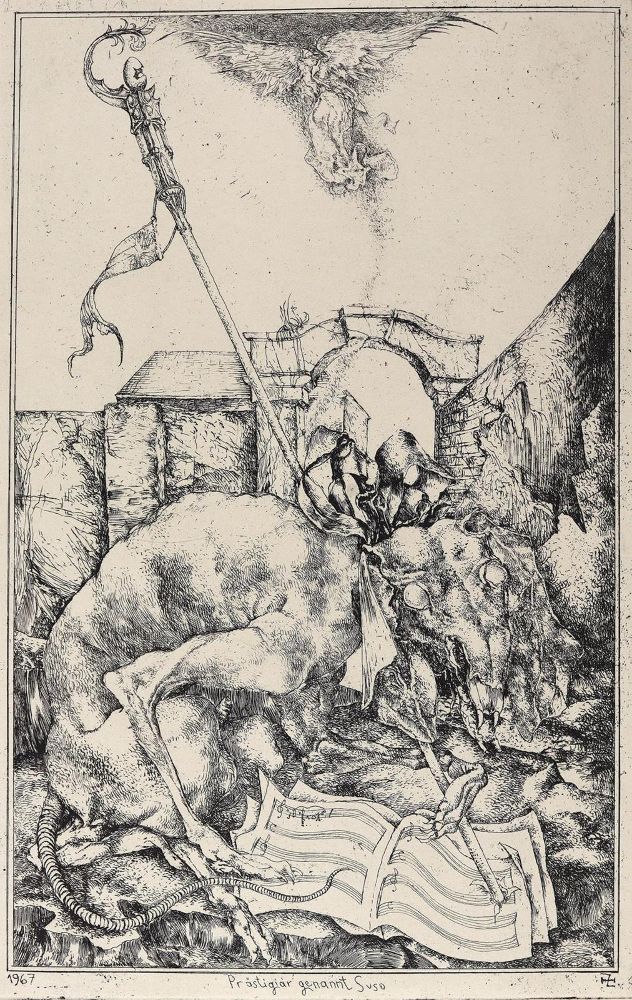 Große Abbildung Nr.1: 127-4376 Zander, Heinz: (Künstlergraphik)