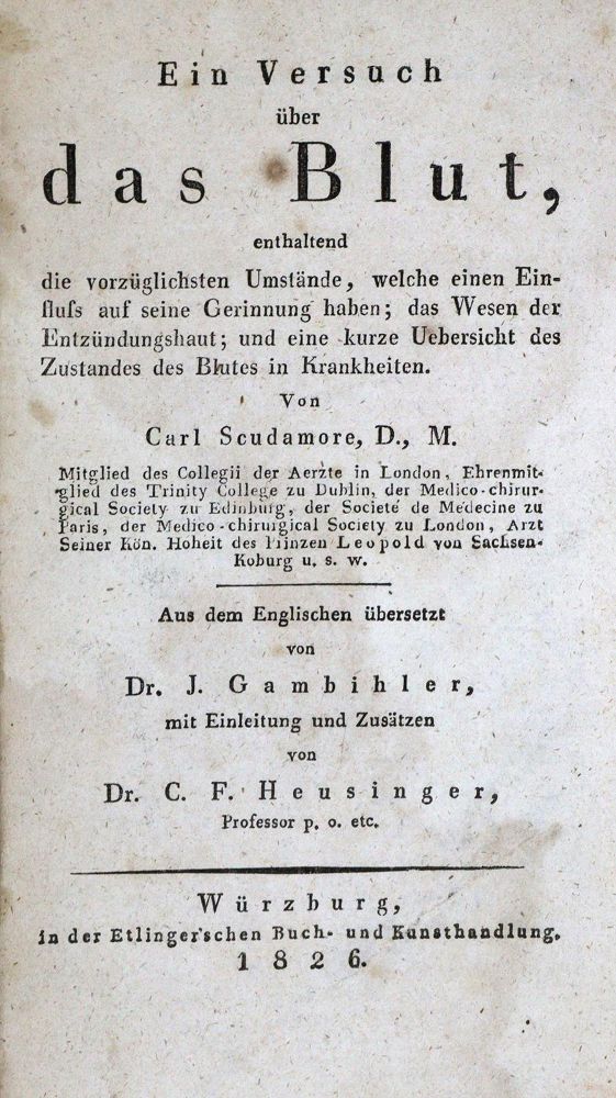 Große Abbildung Nr.1: 127-440 Scudamore,C.: (Aus der Sammlung Professor Dr.Dr.Johannes Büttner Teil 1)