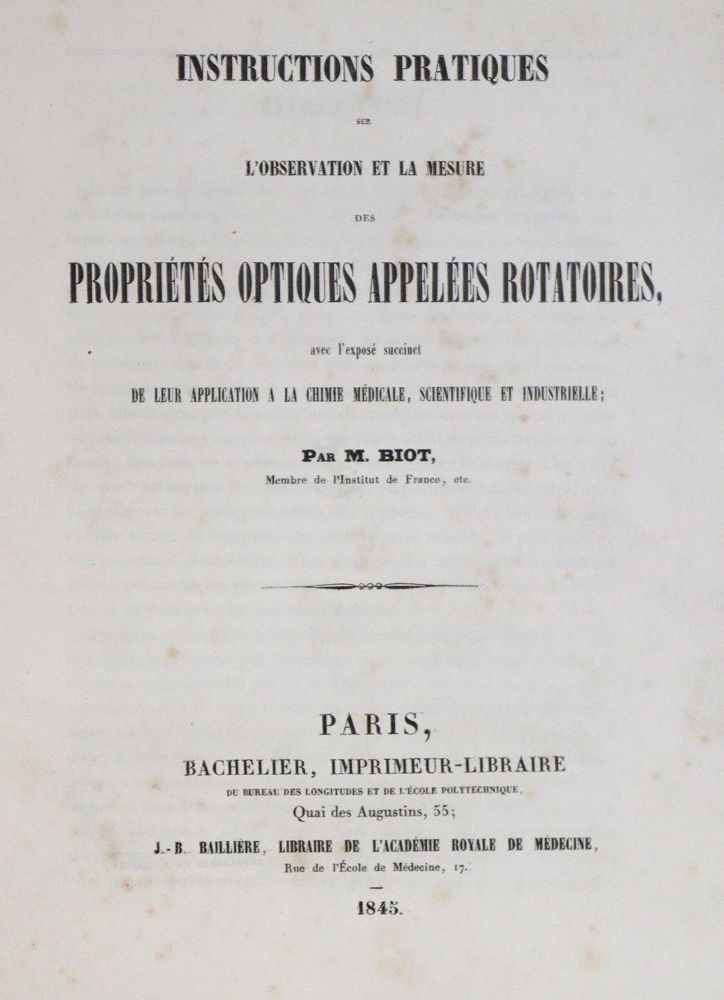 Große Abbildung Nr.1: 127-46 Biot,(J.B.).: (Aus der Sammlung Professor Dr.Dr.Johannes Büttner Teil 1)
