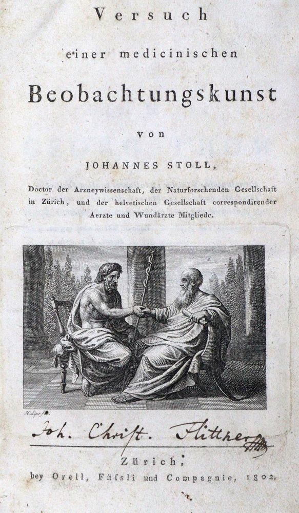 Große Abbildung Nr.1: 127-462 Stoll,J.: (Aus der Sammlung Professor Dr.Dr.Johannes Büttner Teil 1)