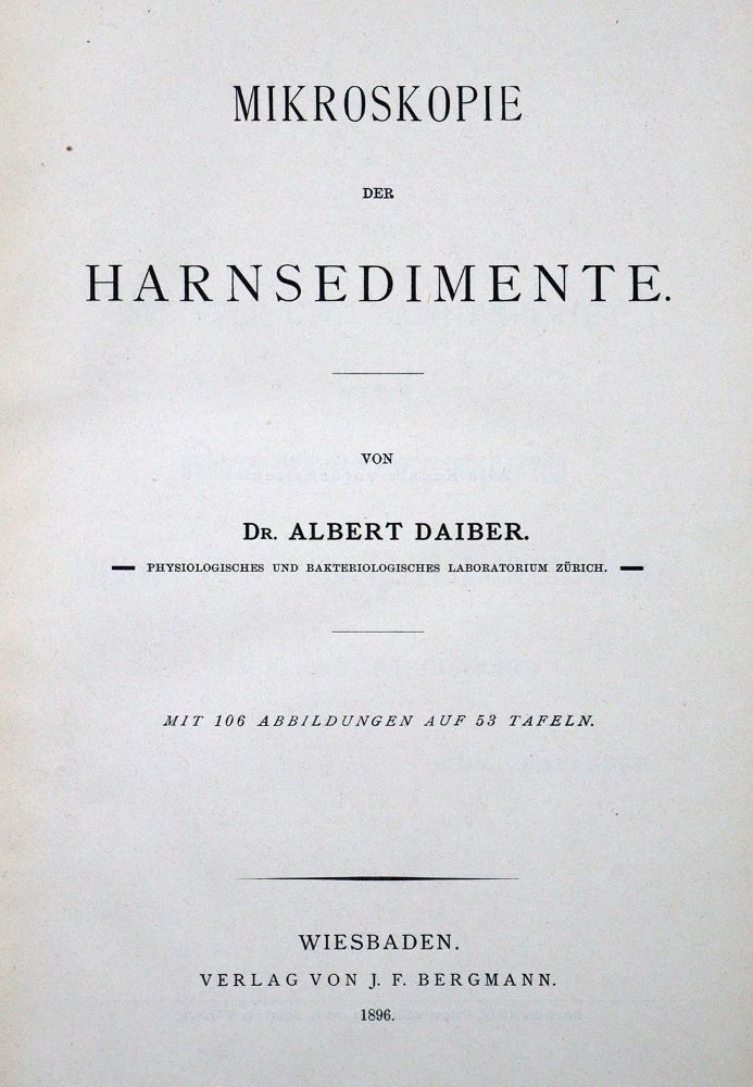 Große Abbildung Nr.1: 127-480 Urognostik.: (Aus der Sammlung Professor Dr.Dr.Johannes Büttner Teil 1)