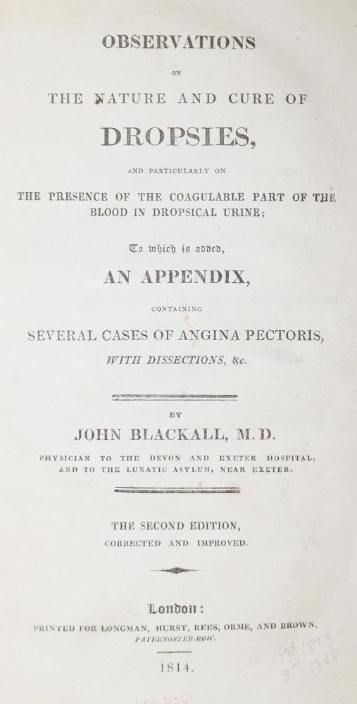 Große Abbildung Nr.1: 127-49 Blackall,J.: (Aus der Sammlung Professor Dr.Dr.Johannes Büttner Teil 1)