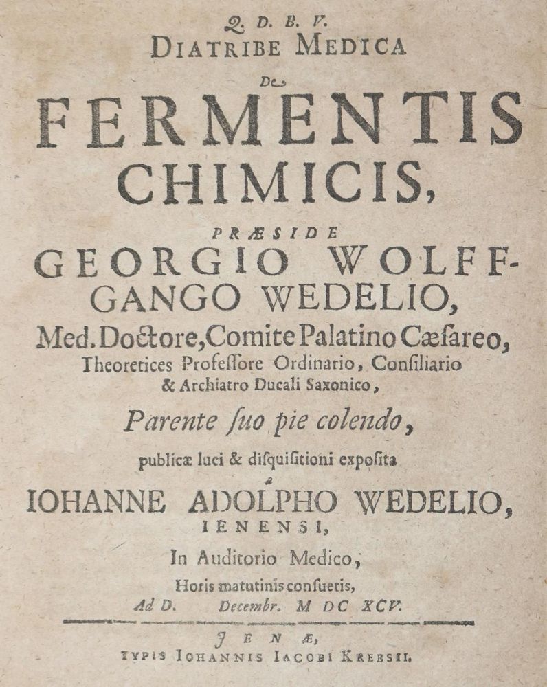 Große Abbildung Nr.1: 127-498 Wedel,J.A.: (Aus der Sammlung Professor Dr.Dr.Johannes Büttner Teil 1)