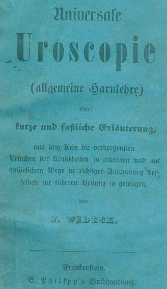 Große Abbildung Nr.1: 127-501 Wideck,J.: (Aus der Sammlung Professor Dr.Dr.Johannes Büttner Teil 1)