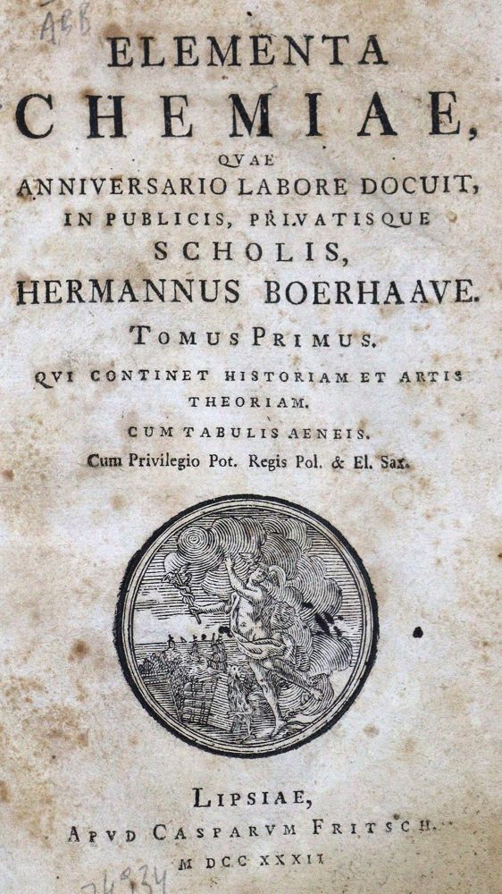 Große Abbildung Nr.1: 127-53 Boerhaave,H.: (Aus der Sammlung Professor Dr.Dr.Johannes Büttner Teil 1)