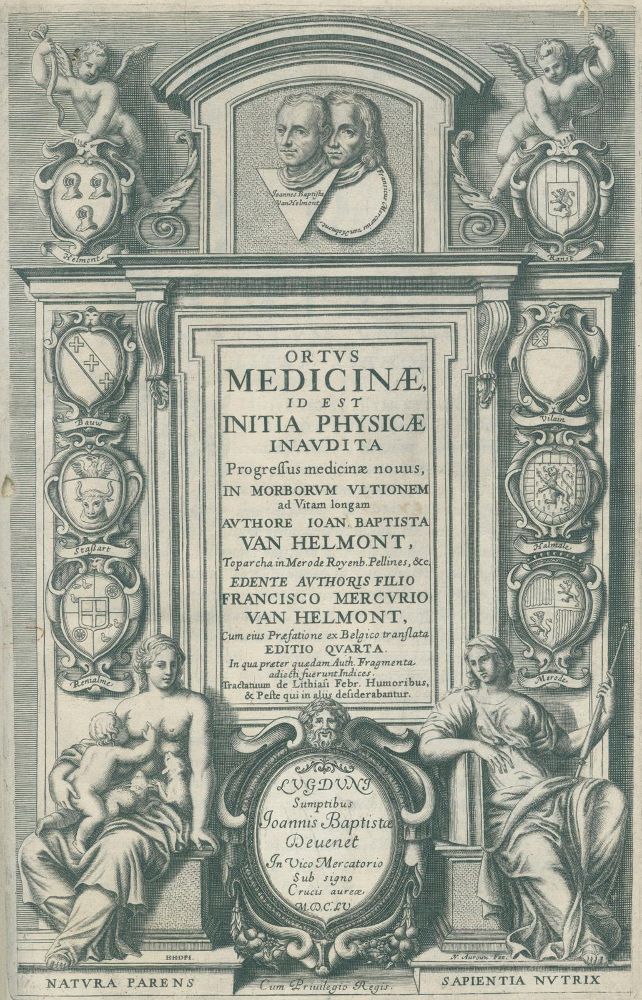 Große Abbildung Nr.1: 127-551 Helmont,J.B.van.: (ZZRückgänge Sgl. Prof. Büttner Teil 1)