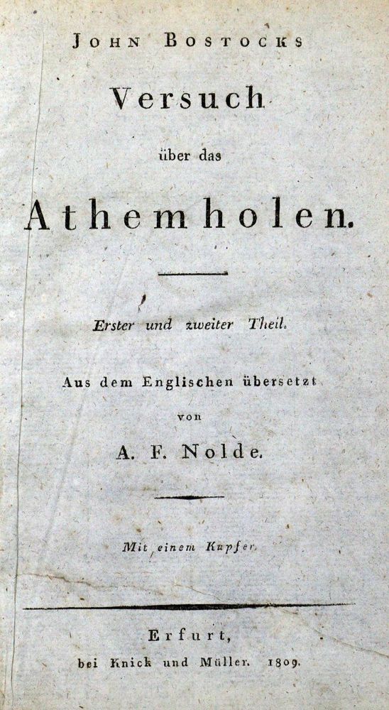 Große Abbildung Nr.1: 127-58 Bostock,J.: (Aus der Sammlung Professor Dr.Dr.Johannes Büttner Teil 1)