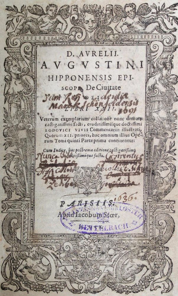 Große Abbildung Nr.1: 127-617 Augustinus,A.: (Alte Drucke, Handschriften und Theologie)