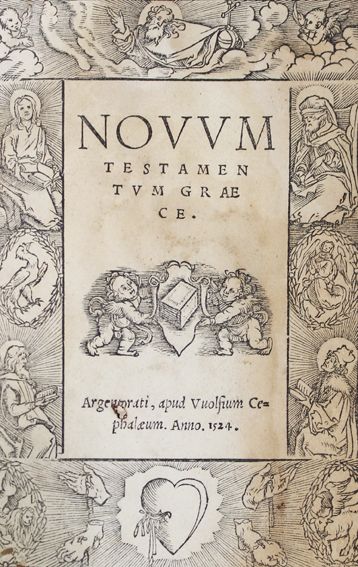Große Abbildung Nr.1: 127-631 Biblia graece.: (Bibeln)