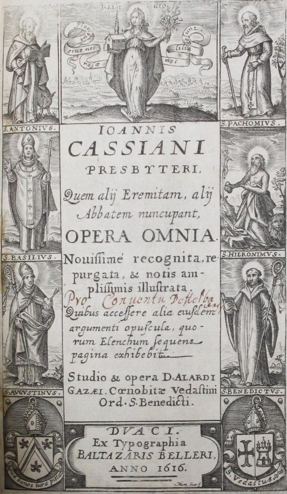 Große Abbildung Nr.1: 127-660 Cassianus,J.: (Alte Drucke, Handschriften und Theologie)
