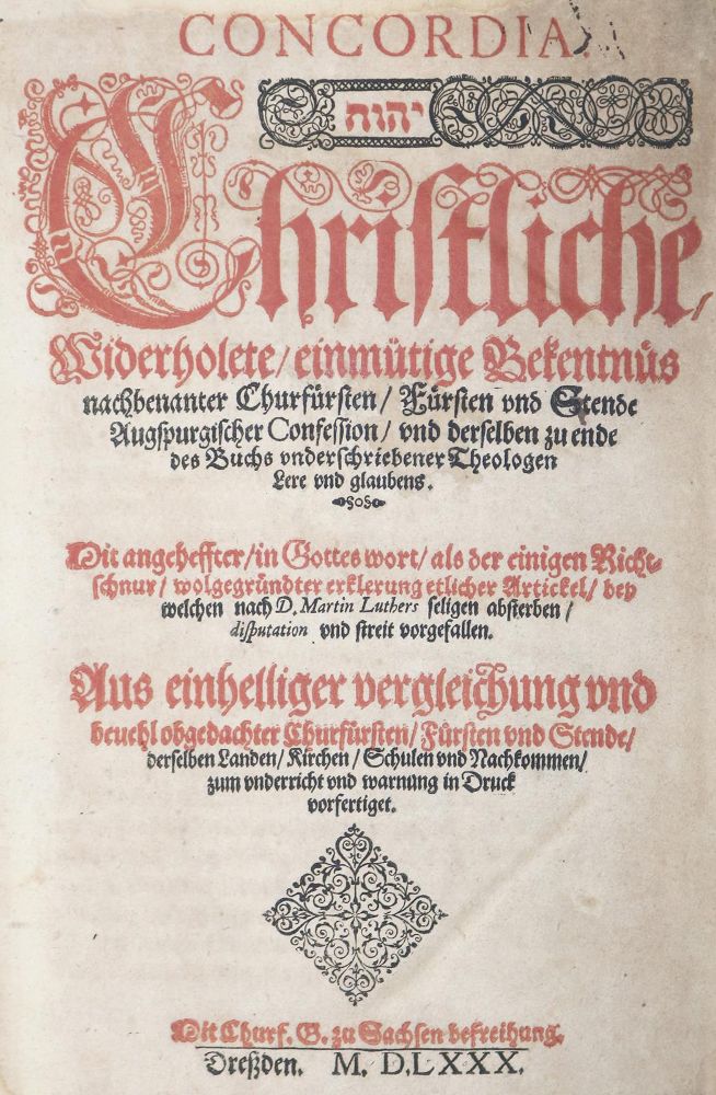 Große Abbildung Nr.1: 127-663 Concordia.: (Alte Drucke, Handschriften und Theologie)
