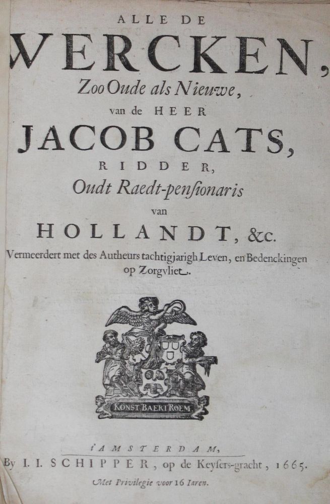 Große Abbildung Nr.1: 127-673 Cats,J.: (Emblemata)